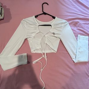 Shein shirt/ size: Small / backless long sleeve